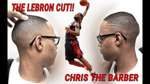Stop crying over a foul. Lebron James Haircut Hd Chris The Barber Youtube