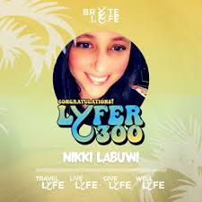 Congratulations Nikki Labuwi for your recent promotion! So excited that you  promoted to Lyfer 300.