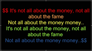 The muthafuckin' money it's all about the muthafuckin' money (yeah) it's all about the muthafuckin' money. Timati Feat La La Land Timbaland Grooya Not All About The Money Lyrics Youtube