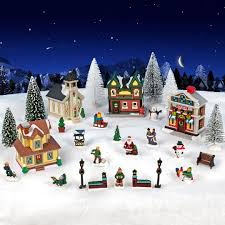 These amazing shiny shimmering spectacles of joy are fun to collect and. Dollar Tree 27 Piece Christmas Village 13 Online Only Limited Supplies