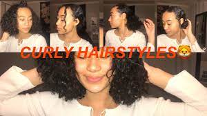 5 Baddie Hairstyles For Short Curly Hair That S So Rachel Youtube Baddie Hairstyles Short Curly Hair Curly Hair Styles