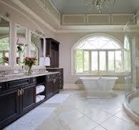 75 Porcelain Tile Bathroom with Granite Countertops Ideas ...