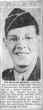 They're in the Service, a scrapbook of WWII Clippings (part 1)