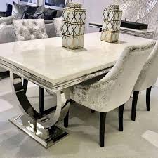 Faux marble rectangle dining table. Wooden Marble Dining Table Set Rs 50000 Piece Gomti Super Bazar Llp Id 20366620873