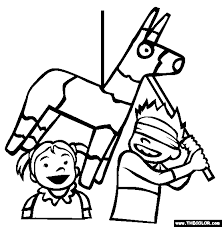 You can download free printable pinata coloring pages at coloringonly.com. Pin On I Like To Color