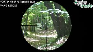 Vortex viper pst gen 2 reticle. Vortex Viper Pst Gen Ii 1 6x24 Vmr 2 Reticle Optics Trade Reticle Subtensions Youtube