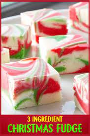 Christmas Party Dessert Ideas Super Simple 3 Ingredient Christmas Fudge For Holid Christmas Food Desserts Christmas Fudge Recipe Christmas Fudge Recipes Easy
