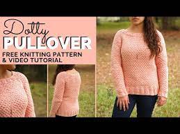 Place held sts evenly onto 3 dpns. Dotty Pullover Free Raglan Sweater Knitting Pattern Yay For Yarn Youtube