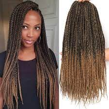 7 Packs 18 Inches Medium Box Braids Crochet Braids Hair 20 Strands Pack Synthetic Braiding Ha Crochet Box Braids Braided Hairstyles Senegalese Twist Hairstyles
