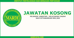 Ratusan jawatan gsc telah dibuka kepada seluruh warganegara malaysia yang berminat untuk me. Kerja Kosong Terkini Mardi
