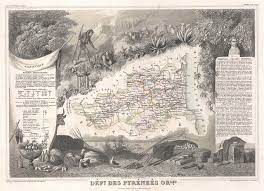 Bienvenue aux gîtes de france pyrénées orientales. File 1852 Levasseur Map Of The Department Des Pyrenees Orientales France Muscat Wine Region Geographicus Pyreneesorles Levasseur 1852 Jpg Wikimedia Commons