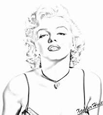 Marilyn Monroe Coloring Page Beautiful Marilyn Monroe Gangster Coloring Pages Coloring Pages In 2020 Coloring Pages Marilyn Monroe Color