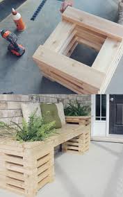 The first one ryan tackled was a diy patio storage bench. 21 Gorgeous Easy Diy Benches Indoor Outdoor A Piece Of Rainbow