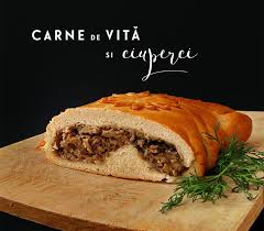 Prajiti bucatile spatiate intre ele ; Placinta Cu Carne De Vita Si Ciuperci Cofetaria Vanilla
