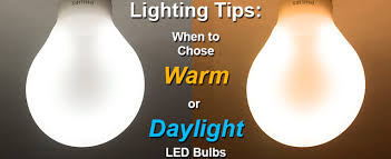 Choosing Daylight Or Warm Color Bulbs