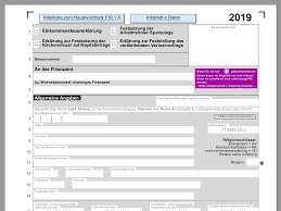 Heutzutage versenden die finanzämter die steuerformulare nicht mehr an ihre kunden. Einkommensteuer 2019 Mit Allen Anlagen Pdf Vorlagen Download Chip