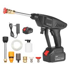 Maybe you would like to learn more about one of these? 25v Portable High Pressure Washer Machine 15a 30bar Cordless Washer Gun With Foam Generator Nozzle Water Pump Auto Garden Sprayer