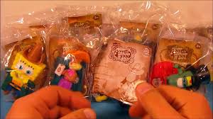 1990 the real ghostbusters set of 4 mcdonald's happy meal toy's video review. 2007 Spongebob Squarepants Pest Of The West Set Of 8 Burger King Kids Meal Toys Video Review Video Dailymotion