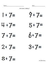 Touch Math Addition Adding 7 Touch Math Touch Math Worksheets Touch Point Math