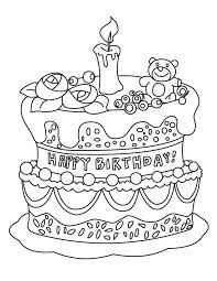 Select one of 1000 printable coloring pages of the category holiday. Free Printable Birthday Cake Coloring Pages For Kids Birthday Coloring Pages Happy Birthday Coloring Pages Coloring Pages For Kids