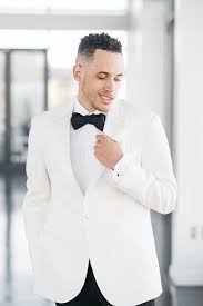 Black And White Dinner Party Attire White Dinner Jacket Tuxedo Casual Groom Attire Dinner Party Outfits Party Outfit Men