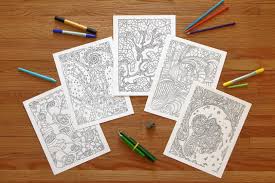 Temukan gambar mewarnai untuk orang dewasa. Wandering 50 Printable Coloring Pages Dream Ripple