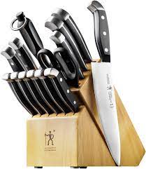 Maybe you would like to learn more about one of these? Amazon Com J A Henckels International Statement Kitchen Knife Set With Block 15 Pc Chef Knife Steak Knife Set Kitchen Knife Sharpener Light Brown Everything Else