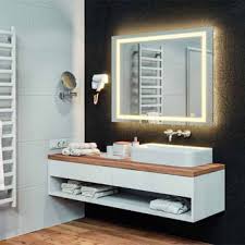 It also has a touch switch defogger feature. Multifunctional Lighted Bathroom Mirror With Sound System And 2700 4000k Led S By Hafele Kitchensource Com