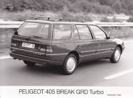 Peugeot 405 Break Grd Turbo 1990 Modellen