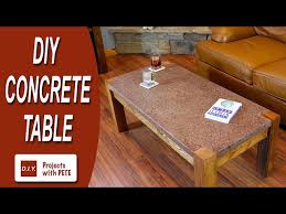 From a single piece of concrete, a range of finishes are available depending on if you polish, and how deep you polish. How To Make A Concrete Table Polished Concrete Top With Recycled Glass Litetube