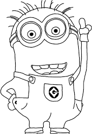 Make a fun coloring book out of family photos wi. Download Free Coloring Pages Of Jerry The Minion Minion Colouring Png Image With No Background Pngkey Com