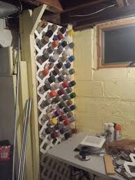 Don T Have A Lot Of Room But Need A Place To Store Your Spray Paint Use Some Vinyl La Storage Shed Organization Diy Garage Storage Garage Storage Organization