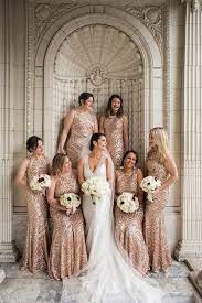 Glam Bridesmaid Dresses Long Rose Gold Sequin Bridesmaid Dresses The Greatest Adventure W Bridesmaid Poses Bridal Party Photos Group Shots Glam Bridesmaid