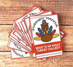 You can also play it with your students in the classroom. Free Printable Turkey Trivia Cards Artsy Fartsy Mama