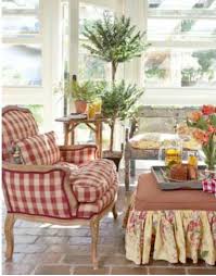 Like The Chair And Ottoman Just With Different Fabrics French Cottage Living Room French Country Living Room Country Living Room