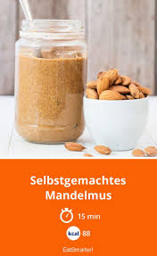 Selbstgemachtes Mandelmus Rezept Mandelmus Mandelmus Rezepte Gesund Und Munter