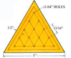 So browse through the rule book to learn more about match play rules, and our match play primer for additional information about playing match play. Make A Triangle Peg Game Diy Mother Earth News
