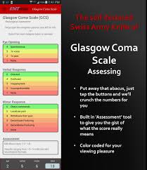 Used for initial evaluation and continuing assessment to determine a person's level of consciousness after head injury. Glasgow Coma Scale Gcs Fur Android Apk Herunterladen