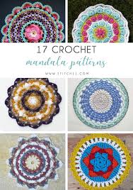 When i started crocheting, one of my favorite things to make were crochet flowers. 17 Crochet Mandala Patterns Stitch11