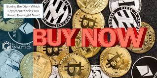 In simple terms, you need a place to buy it and a place to put it. Buying The Dip Which Cryptocurrencies Should You Buy Right Now