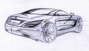 Mercedes Benz Sl Class Design Sketch Design Sketch Car Design Class Design