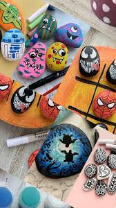 Simple Rock Painting Ideas For Beginners Beginners Ideas Painting Rock Simple Painted Rocks Rock Painting Patterns Simple Rock Painting Ideas For Beginners