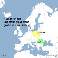 Einzige landgrenze nach deutschland mit 67 km. Stepmap Polen Vergleich Flache Rumanien Landkarte Fur Deutschland