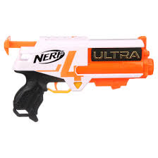 We have a whole freakin toy gun arsenal. Nerf Ultra Four Blaster Includes 4 Official Nerf Darts For Ages 8 And Up Walmart Com Walmart Com