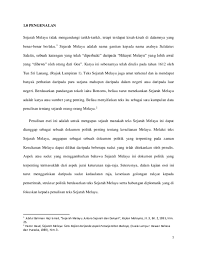 Sejarah yg tidak mungkin dapat dipadam begitu sahaja.nenek moyang kita orang melayu di bumi melayu mencipta sejarah teragung dalam mempertahankan islam dan. Doc Teks Sejarah Melayu Sebagai Sebuah Dokumen Politik Docx Nurul Ain Ali Academia Edu