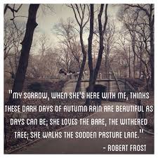 Sorrow Sorrow Robert Frost Poems Poems