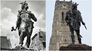 In 1841, the belgian poet joannes nolet de brauwere van steeland wrote a lyrical epic about ambiorix. Adelaar Van Ambiorix Is Terug Het Belang Van Limburg Mobile