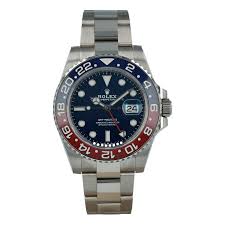Gmt stands for greenwich mean time (not in use). Rolex Gmt Master Ii 126719blro Pepsi White Gold Brand New Buy Pre Owned Rolex Watch