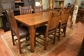 Mission Style Solid Oak 72 Dining Table And Set Of 6 Etsy In 2020 Craftsman Dining Tables Dining Table Craftsman Dining Room