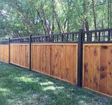 Backyard fences can accentuate your already awesome patio and garden. 47 Cool And Cheap Privacy Fence Design Ideas Gardening Gardenideas Gardens Housedesigns Privacy Fence Designs Backyard Privacy Fence Design